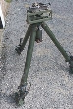 British Military Vintage Modified Ferranti Tripod & Elliott Interface & bag