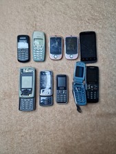 Joblot 10x Vtg Mobile Phone Faulty For Parts Missing Parts Read Description