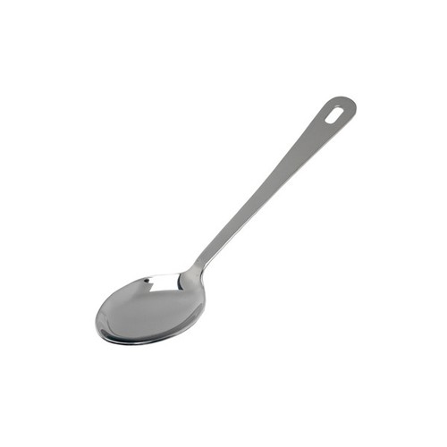 Stainless steel serving spoon - stainless,