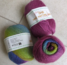 Job lot 3x50g 100%Wool