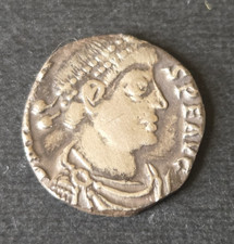 Roman Silver Siliqua - Emperor