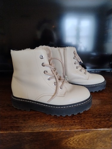 Girls cream lined chunky - h&m,