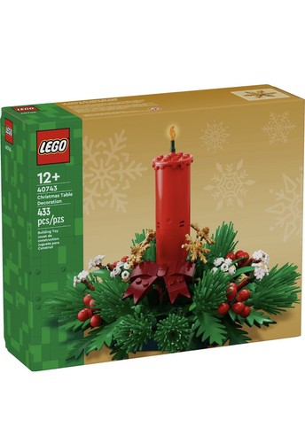 Lego 40743 christmas table - christmas,