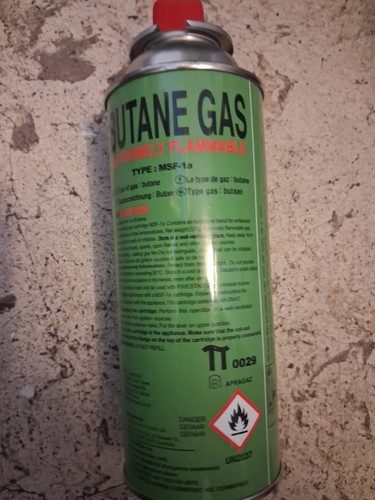 Butane gas canistersall - 6, x