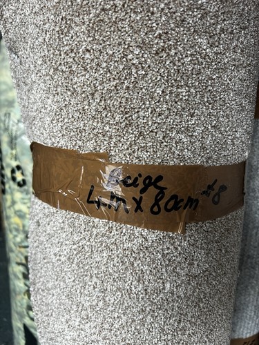 Carpet offcut beige 80cm - 4m, x