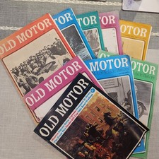 Old Motor Magazine Bundle of 9