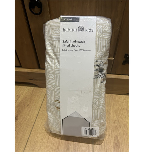 Habitat kids cot - cot, sheets