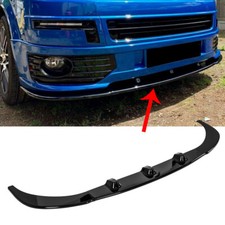 GLOSS BLACK FRONT BUMPER LIP