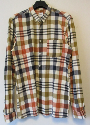 Zara shirt mens large multi - shirt,