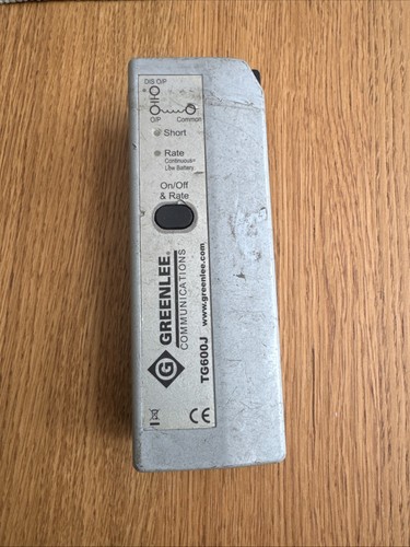 Greenlee tg600j oscillator - greenlee,