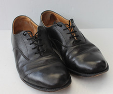 Gents Regent Welft Black leather soled shoes uk 10