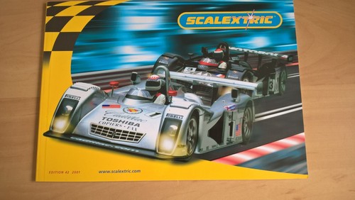 Scalextric 2001 catalogue - scalextric,