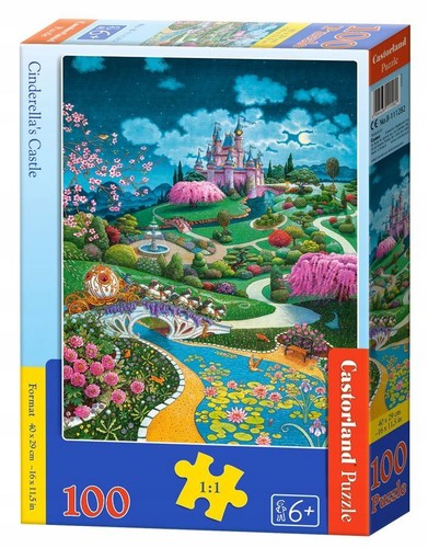 Castorland 100pc cinderella - castorland, cinderella's