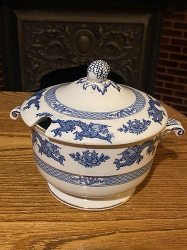 Vintage booths dragon blue - vintage,