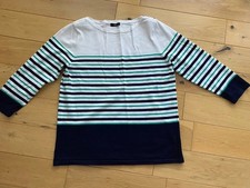 Ladies M&Co Striped Jumper