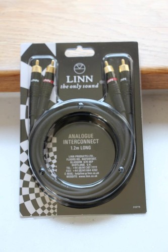 Linn black interconnect cable - linn,