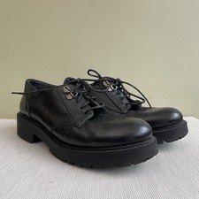 Red Or Dead Black Leather Lace