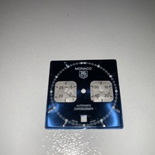 Tag Heuer Dial Face Monaco Chronograph Blue Vintage RAR. CW2113