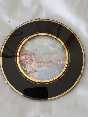 Antique unusual picture domed - unusual,