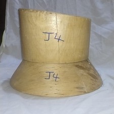 Wooden hat block millinery 