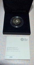 SHERLOCK HOLMES SILVER 50P