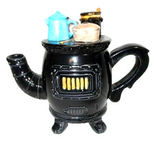 Cardinal pot belly stove black - pot,
