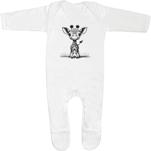 Happy baby giraffe - baby, giraffe'