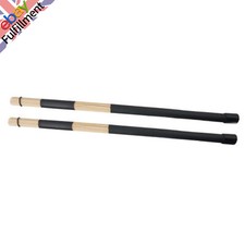 15.7" Lower Volumes Hot Rods Bamboo Drum Sticks Professional Brushes 19 Dowels E