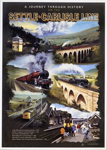 Settle carlisle line old rail - settle, (old