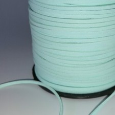 Flat Faux Suede Leather Cord String  Velvet Craft Thong Jewellery 42 colours UK