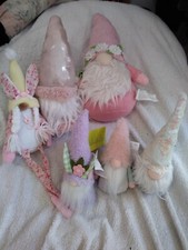 6x Spring Time Beanie Gonks Joblot Bundle 6"-14" Tall