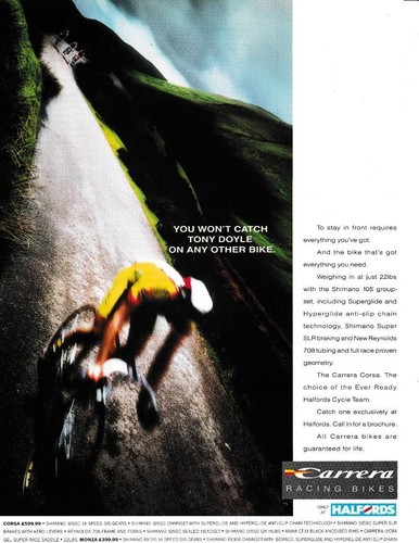 1991 carrera racing - bikes, w/