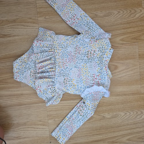 Matalan girls floral ruffle - matalan,
