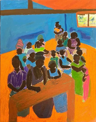 Original african art - original,