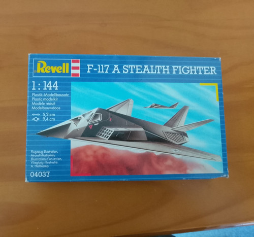 Revell 117a stealth fighter - revell,