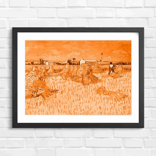 Wheat harvest art van - wheat,