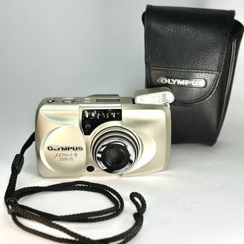 Film camera olympus mju - camera,