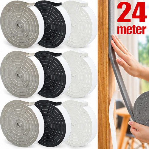Foam weather strip draught - 4m,