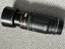 Canon Zoom L Lens EF 100-300mm 1:5.6L Auto Focus. With Skylight Filter & Hood