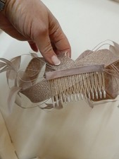 Wedding Pink Floral Fascinator