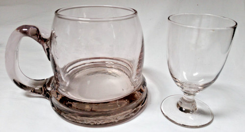 Antique rummer glass and - antique,