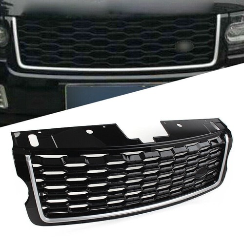 Front bumper upper mesh grille - mesh,