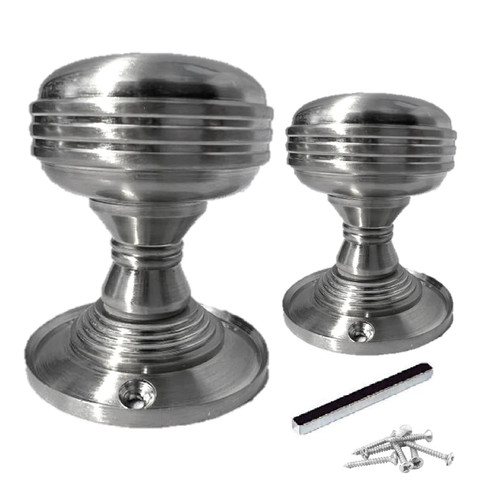 Door knobs reeded - reeded, heavy