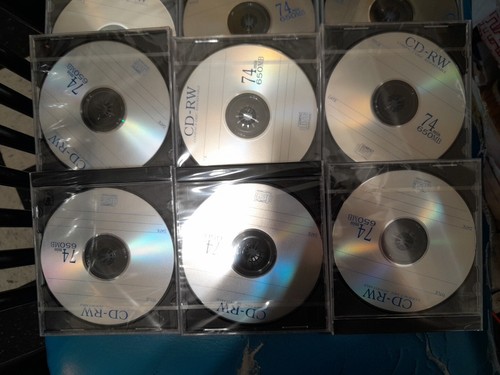 Sealed unopened blank cds 74 - sealed,