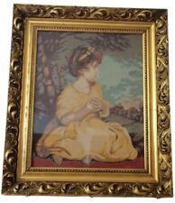 Wiehler  Handmade-Gobelin/ Needlepoint / Vintage from the 1970s