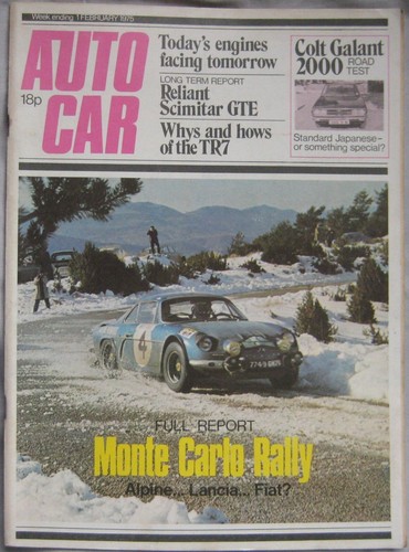 Autocar 1975 featuring - autocar,