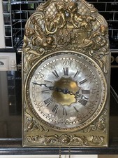 A Rare & Beautiful French Comtoise Wall Clock.(interior Design Piece)