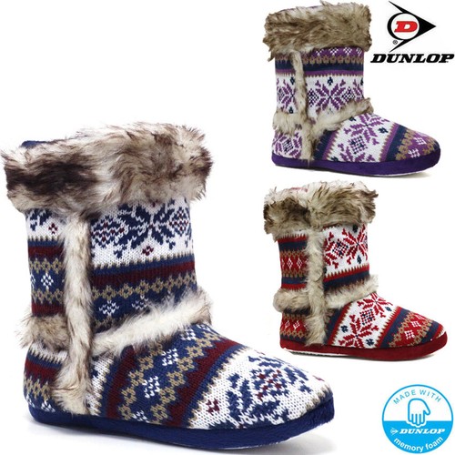Ladies slippers womens dunlop - ladies,