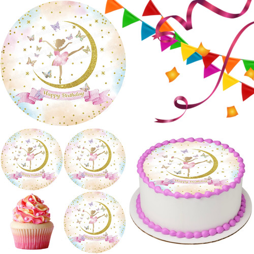 Ballet dance ballerina cake - ballerina,