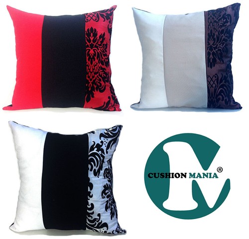 Large tone damask cushion or - large,